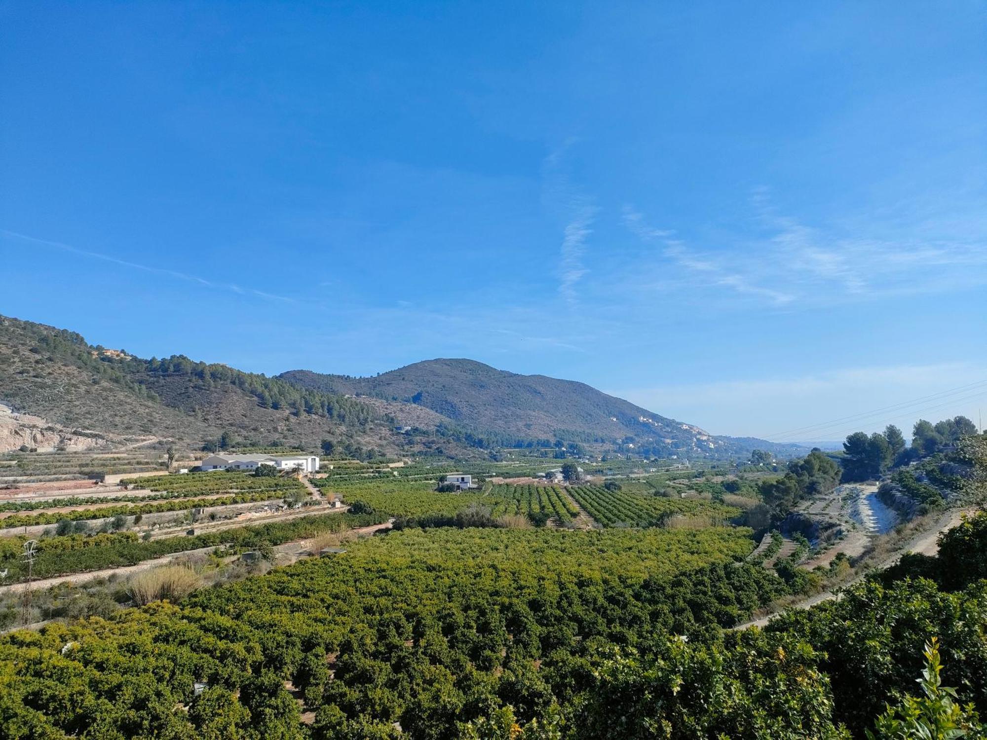 Casa Mayago, Terraza Y Solarium Pego Εξωτερικό φωτογραφία